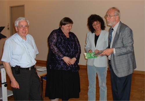 Herr Hans-Joachim Manthey, Frau Heike Heike Kowalzik, Frau Bettina Szawloswski. Herr Horst Kaauer