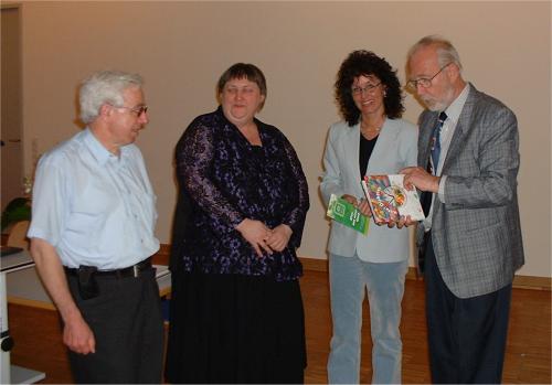 Herr Hans-Joachim Manthey, Frau Heike Heike Kowalzik, Frau Bettina Szawloswski. Herr Horst Kaauer